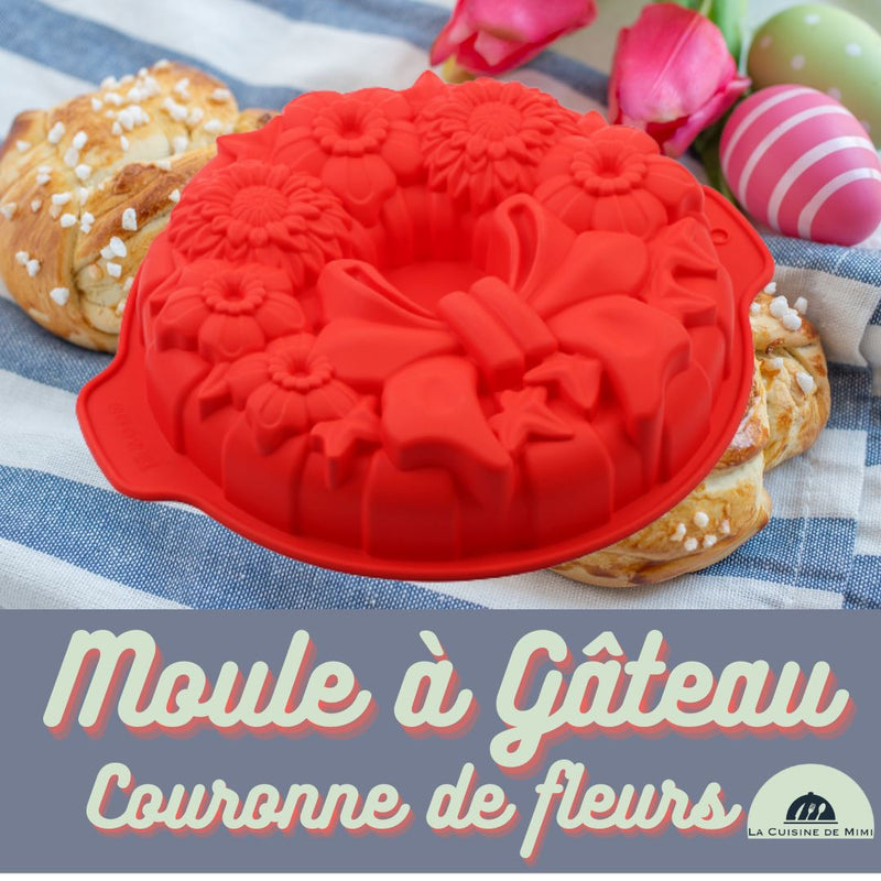 Moule à Gâteau - Mimi Couronne de fleurs™ la cuisine de mimi