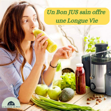 Centrifugeuse Presse Agrumes 800W Fruits Légumes La Cuisine de Mimi