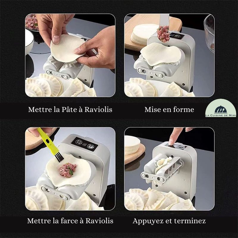 Moule à Raviolis Électrique Automatique – Machine à Boulettes USB, Rapide Et Facile – 1500 Raviolis Par Charge – Idéal Cuisine Maison