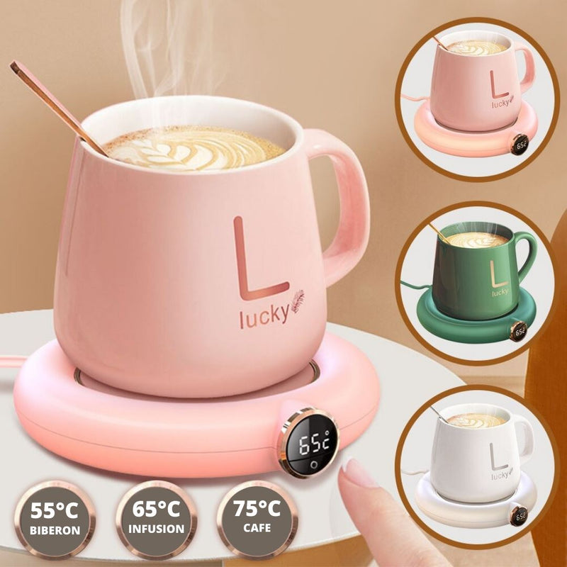 Chauffe-tasse à café pour chauffe-tasse à arrêt automatique pour