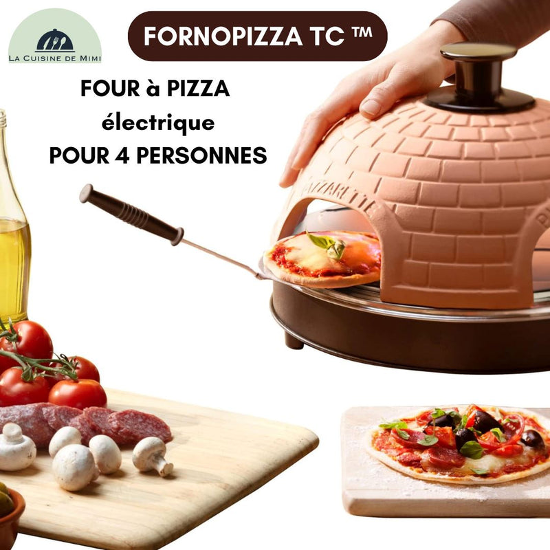 YIBAKE Four à Pizza Électrique, Cuit une Pizza en 4 minutes, Plaque en YIBAKE Four à Pizza Électrique, Cuit une Pizza en 4 minutes, Plaque en