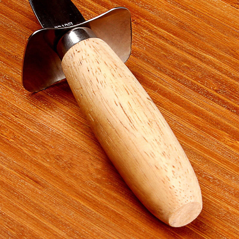 Couteau à huitres - bois exotique