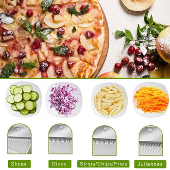 Mandoline Multifonction - Tranch’Express™ La Cuisine de Mimi