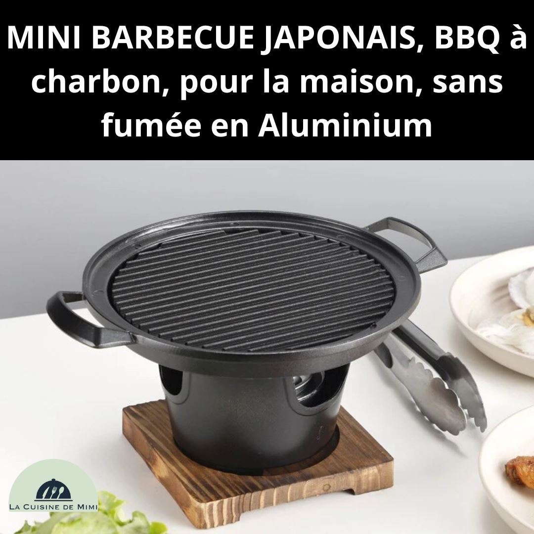 Barbecue de Style Japonais Mini Poêle à Charbon de Bois pour