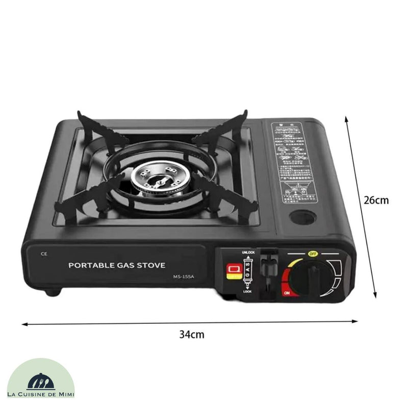Camping Cassette Stove Automatic Ignition Large Firepower Windproof Energy Saving Dual-use Portable Gas Stove Camping Supply La Cuisine de Mimi