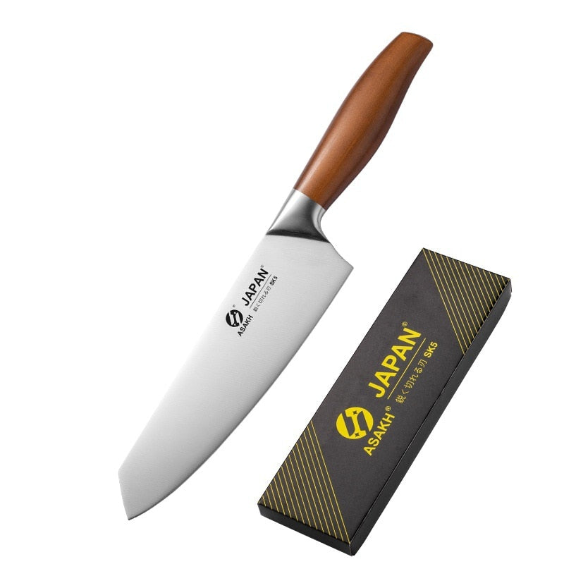 Couteau japonais - Ensemble de couteaux de Chef japonais, Sushi  professionnel, Sashimi,pour boucher, trancher, désosser, couper la viande,  outils de cuisine