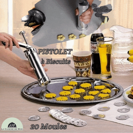 Presse à Biscuit - 20 Moules la cuisine de mimi