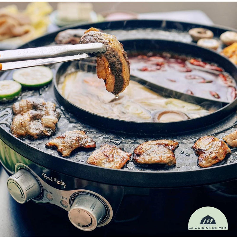 FONDUE COREENNE ™⎮BBQ Electrique Marmite Double - KOREAN RAMEN - FOOD PARTY La Cuisine de Mimi