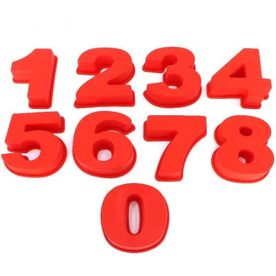 Moule Silicone Chiffre | Number'Moule™ La Cuisine de Mimi
