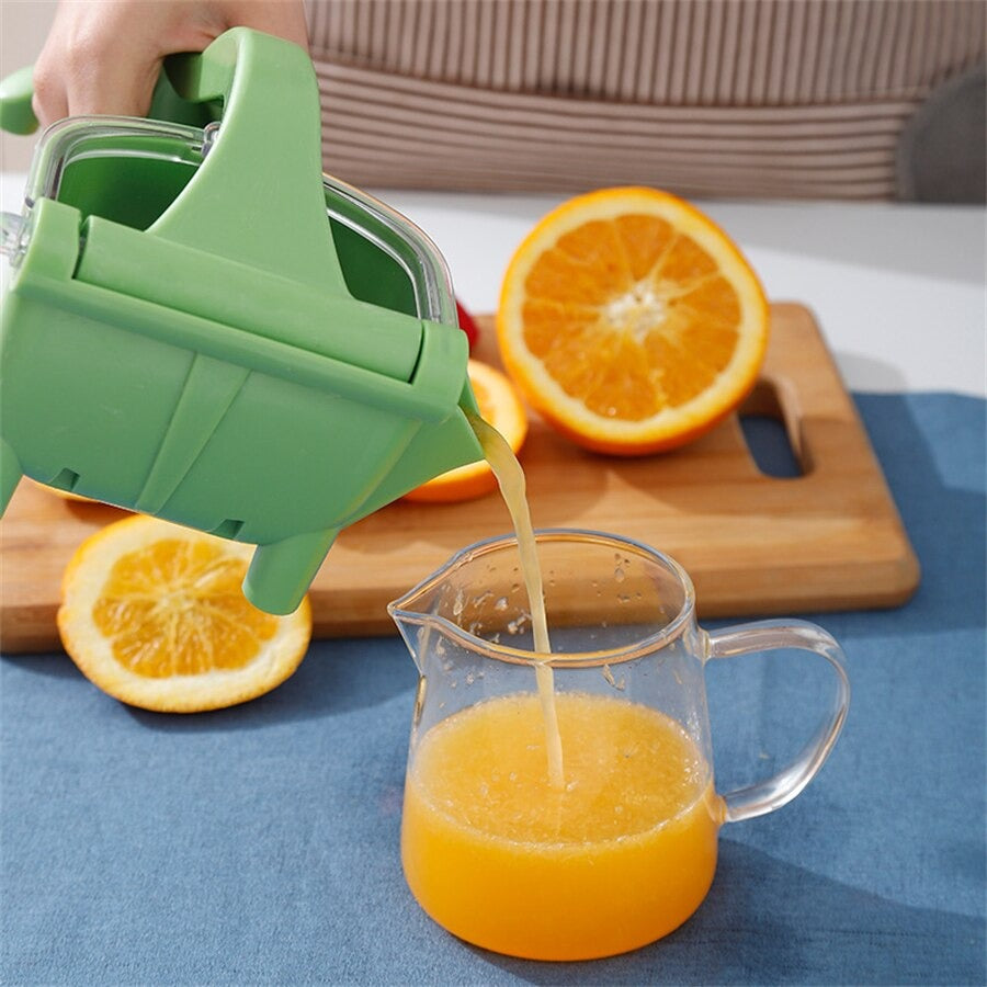 Presse-Agrumes Manuel Premium En Bois D'Olivier – Idéal Pour Jus Frais Et Cuisine Authentique